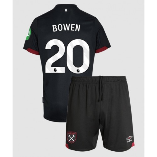 West Ham United Jarrod Bowen #20 Gostujuci Dres za djecu 2024-25 Kratak Rukav (+ Kratke hlače)